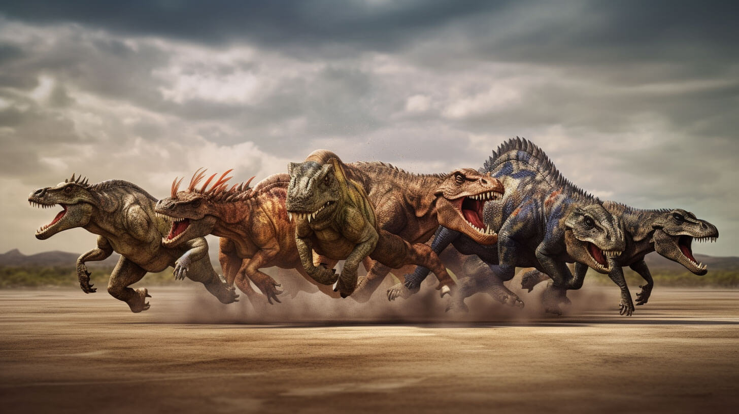 恐竜って足が速かった？