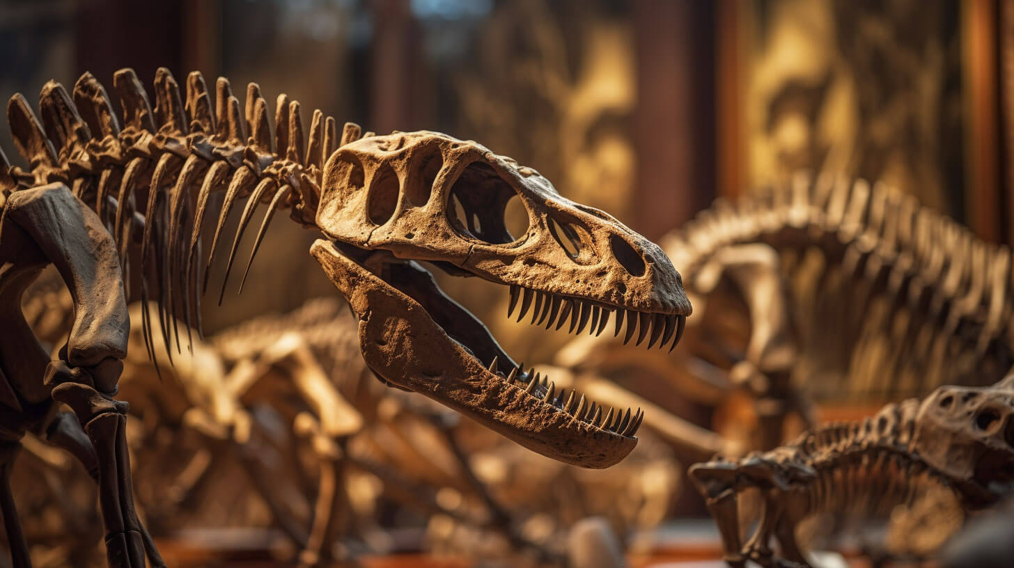 恐竜の骨って何個ぐらい？ 人間より多い？