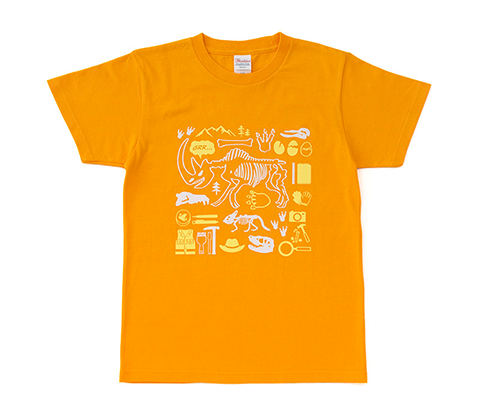 『化石ハンター展』＠名古屋市科学館　Tシャツ チベットケサイ