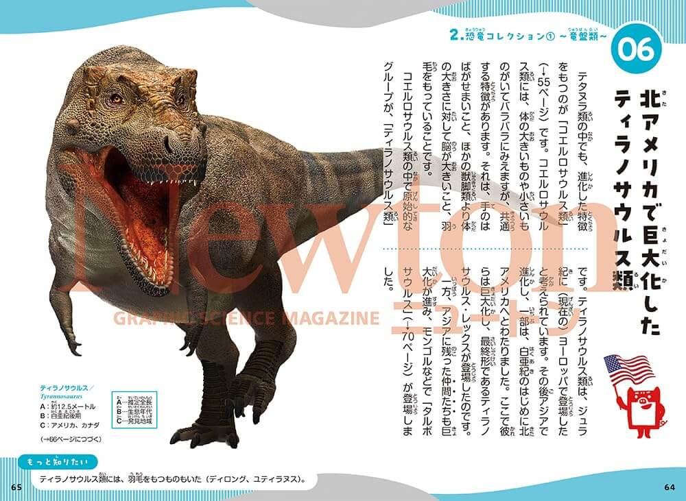 Newton【恐竜の学校】ティラノサウルス