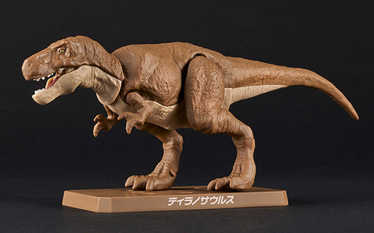 組み立てる恐竜フィギュア・プラノサウルス「ティラノサウルス」